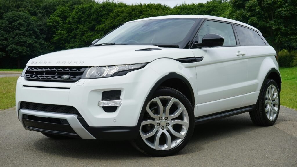 Foto de land rover blanca
